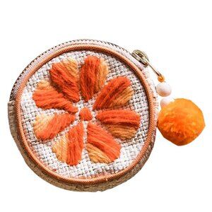 Misenka Coin Purse: Orange